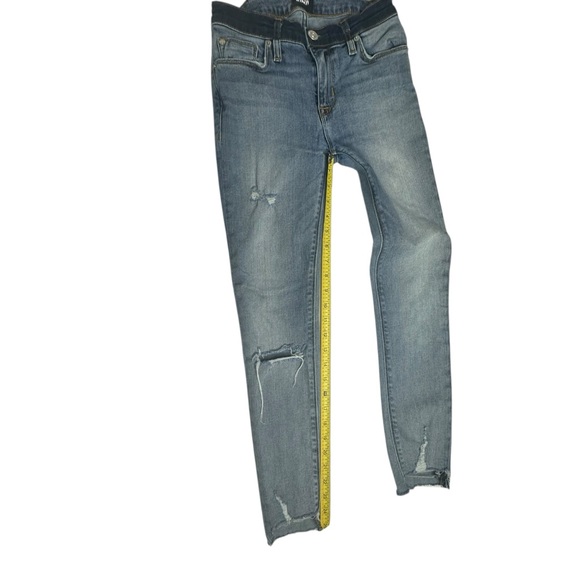 Hudson Nico Mid Rise Crop Super Skinny Jeans 25 - Picture 7 of 8